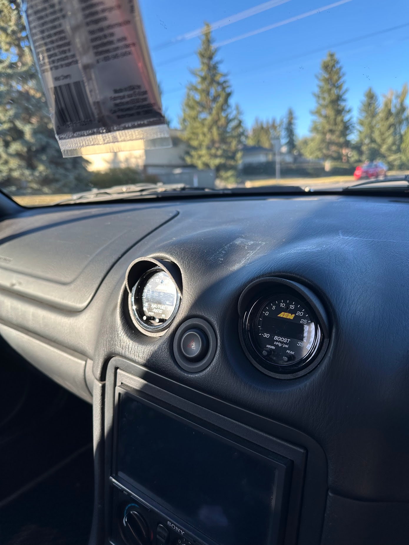 NA/NB Miata Gauge Pod Vent